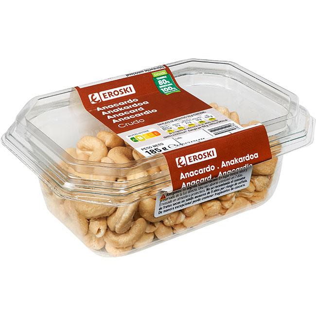 Eroski Anacardo Crudo EROSKI Tarrina 185 G