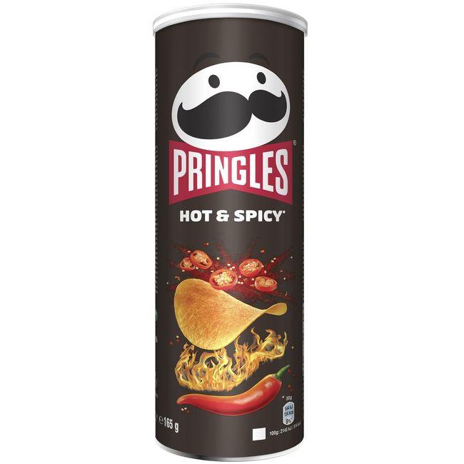 Eroski Aperitivo hot&spicy PRINGLES tubo 165 g