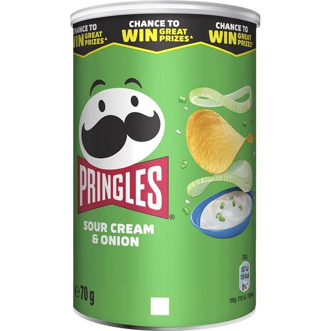 Eroski Aperitivo sour cream PRINGLES lata 70 g