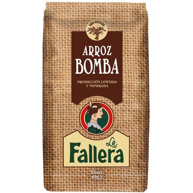 Eroski Arroz bomba LA FALLERA paquete 1 kg
