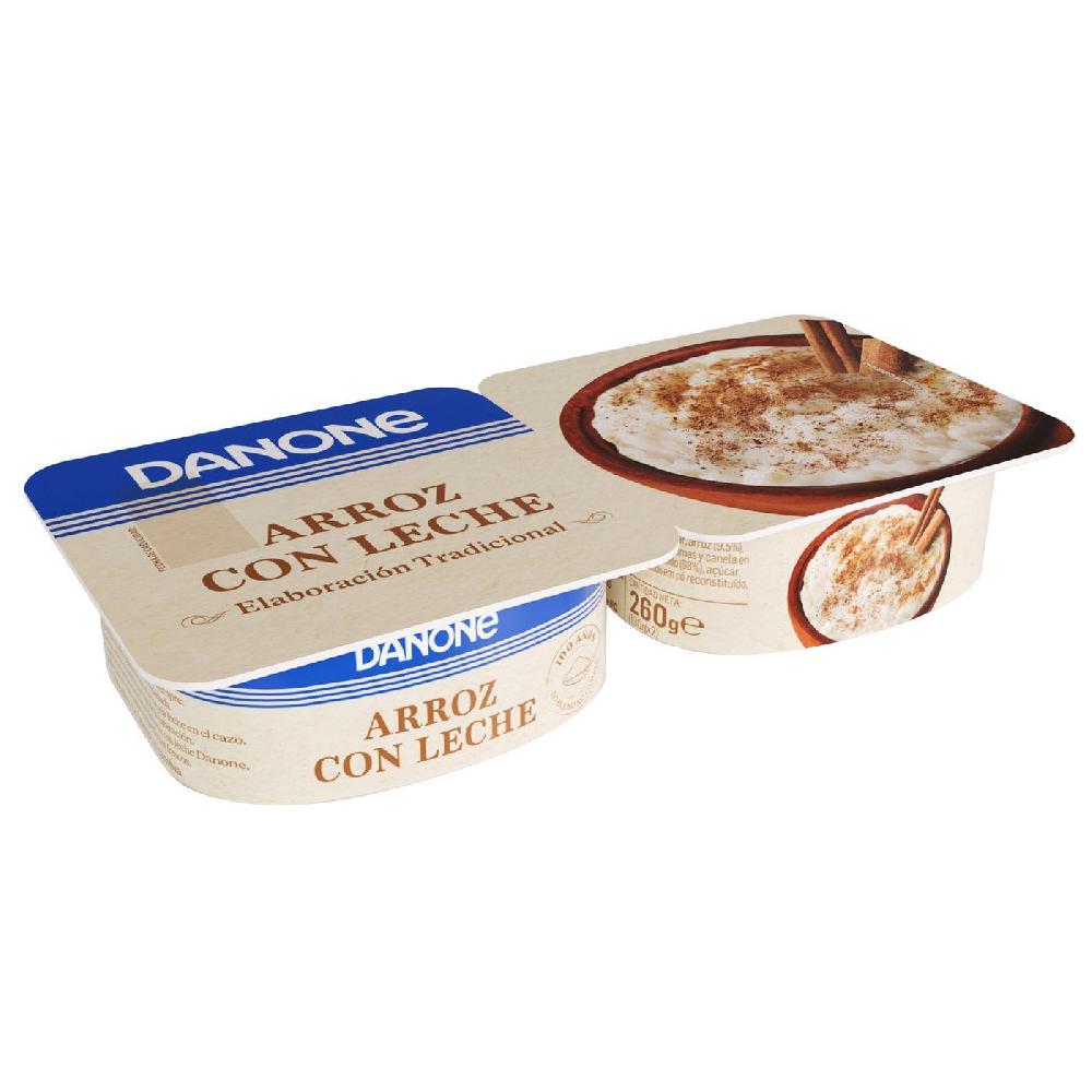Eroski Arroz con leche DANONE pack 2x130 g