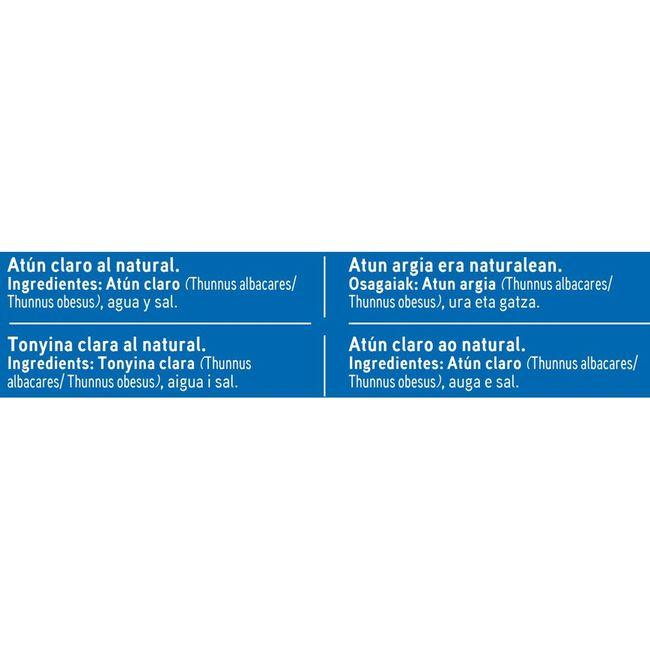 Eroski Atún Claro Al Natural EROSKI Pack 3x56 G