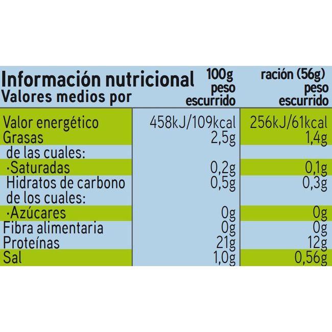 Eroski Atún Claro Al Natural EROSKI Pack 3x56 G
