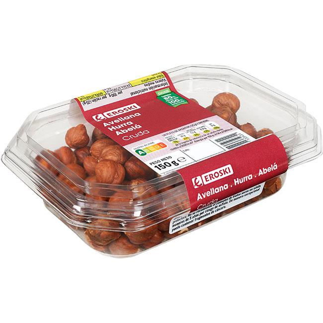 Eroski Avellanas Crudas EROSKI Tarrina 150 G