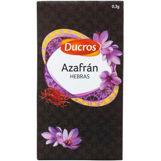 Eroski Azafrán en hebras DUCROS caja 0 3 g