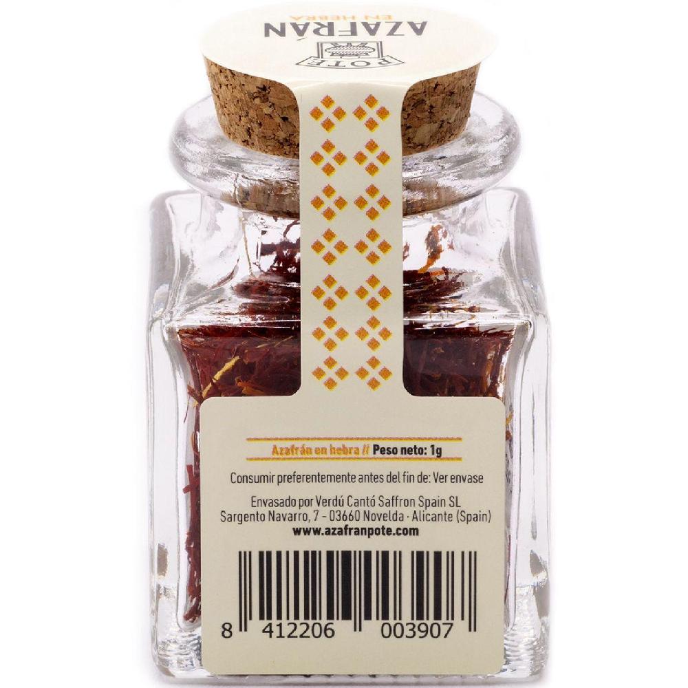 Eroski Azafrán En Hebras POTE Tarro 1 G