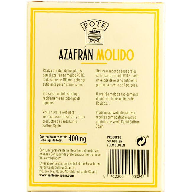 Eroski Azafrán POTE Caja 4 Unid