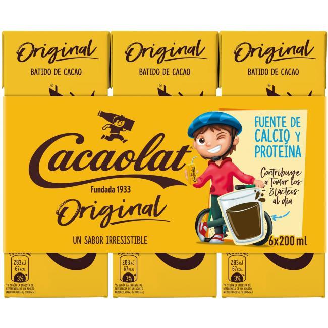 Eroski Batido De Cacao CACAOLAT Pack 6x200 Ml