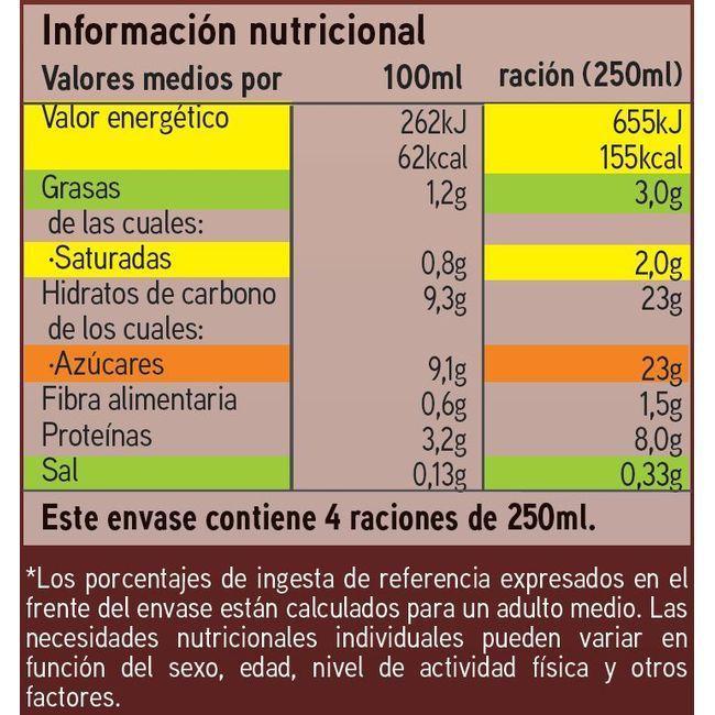 Eroski Batido De Cacao EROSKI Botella 1 Litro