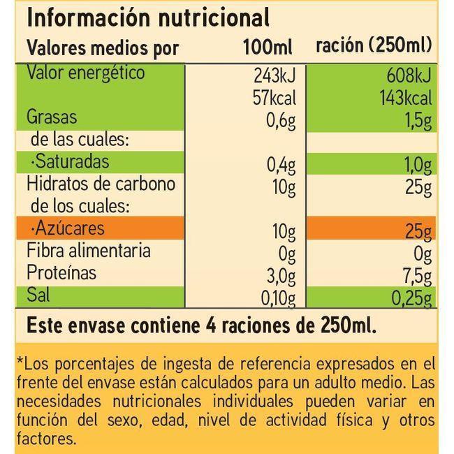 Eroski Batido De Vainilla EROSKI Botella 1 Litro