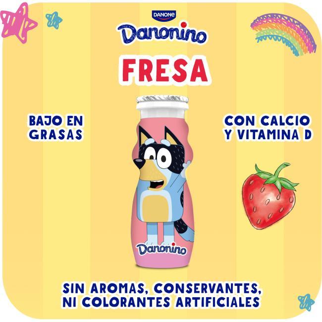 Eroski Bebedino Sabor Fresa DANONE Pack 4x100 Ml