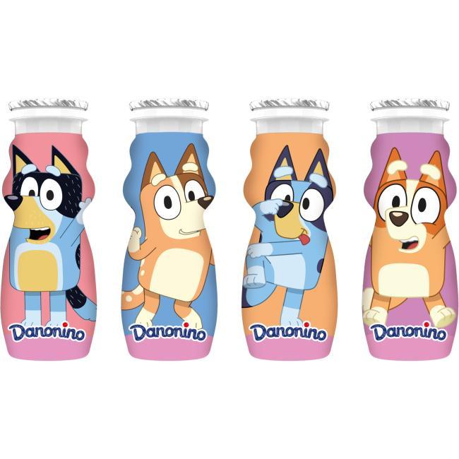 Eroski Bebedino Sabor Fresa DANONE Pack 4x100 Ml