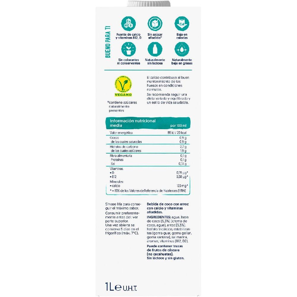 Eroski Bebida De Coco ALPRO Brik 1 Litro