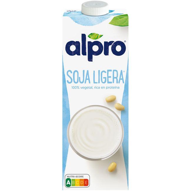 Eroski Bebida de soja ligera ALPRO brik 1 litro