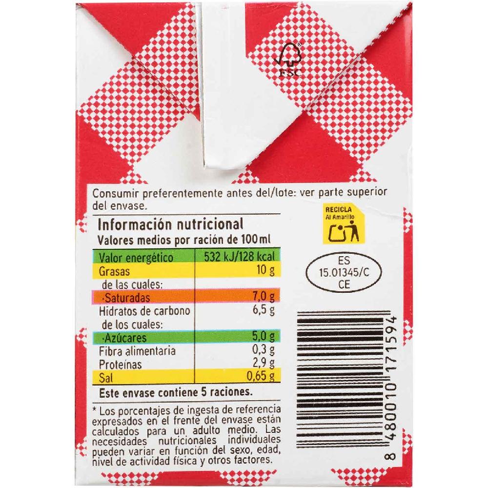 Eroski Bechamel EROSKI Brik 500 Ml