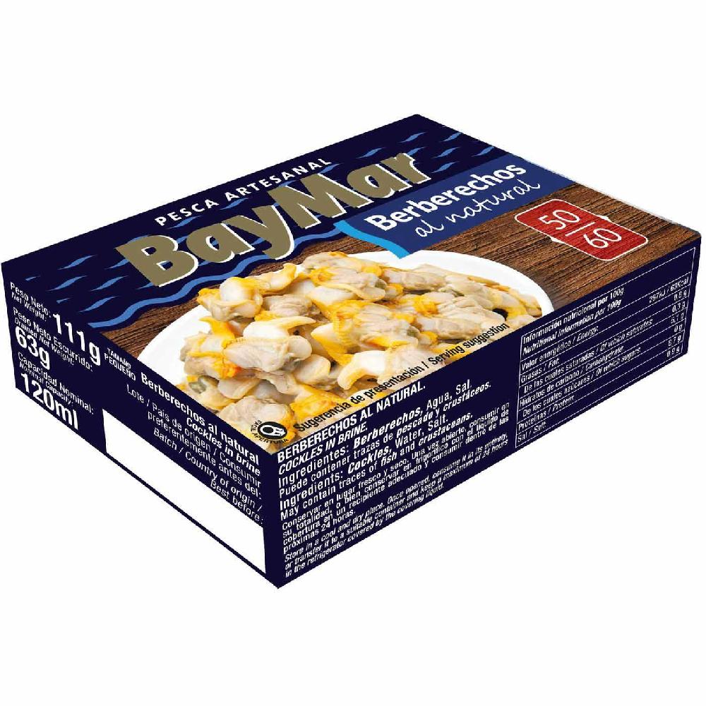 Eroski Berberecho 50/60 Artesanal BAYMAR Lata 63 G