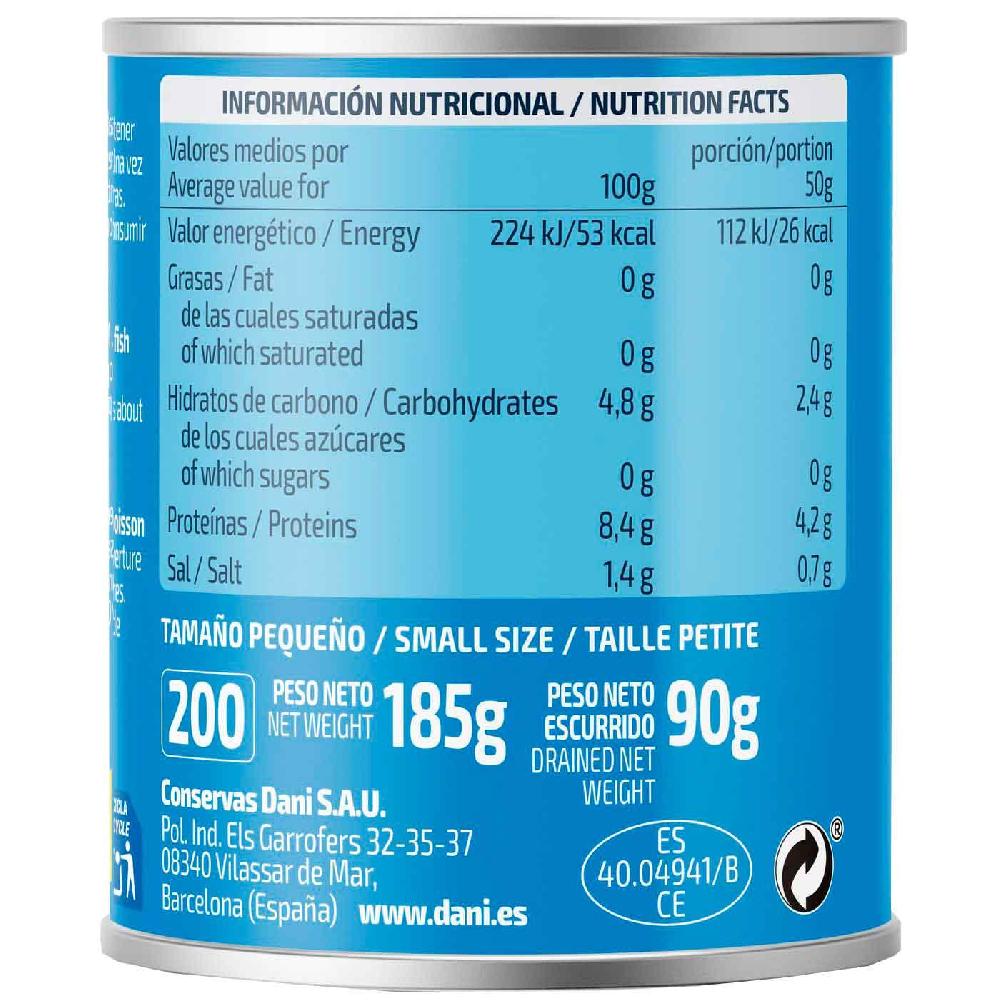 Eroski Berberecho DANI Lata 90 G