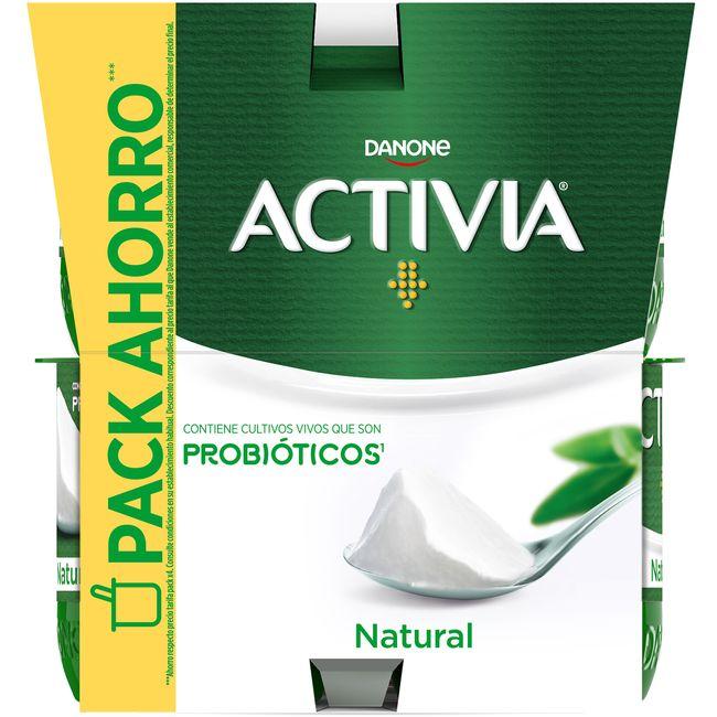 Eroski Bífidus Natural ACTIVIA Pack 8x120 G