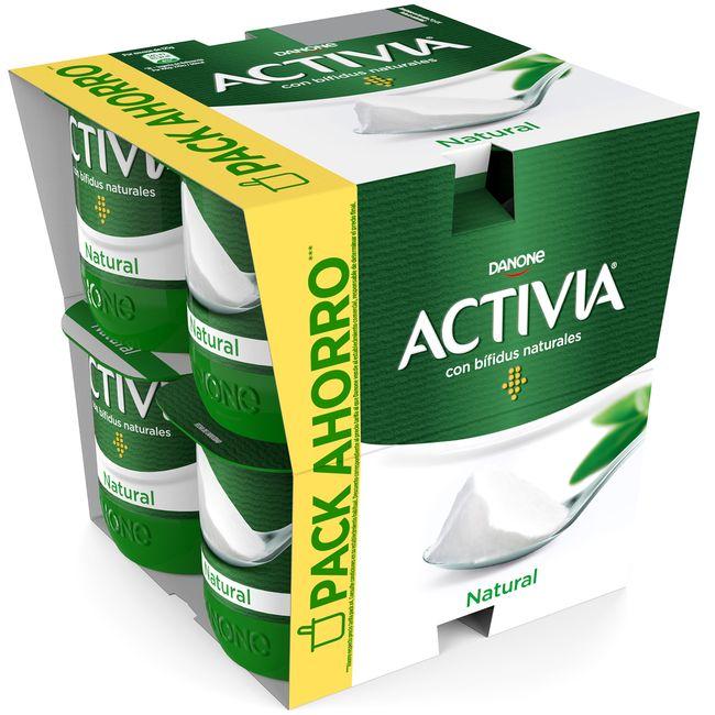 Eroski Bífidus Natural ACTIVIA Pack 8x120 G