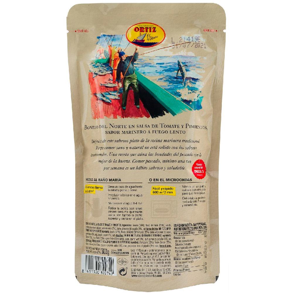 Eroski Bonito Con Tomate ORTIZ Pouch 300 G