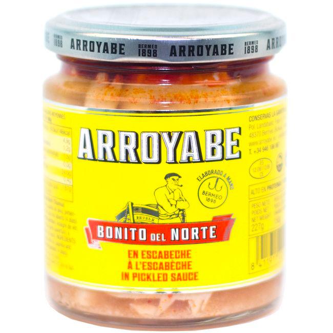 Eroski Bonito en escabeche ARROYABE frasco 227 g