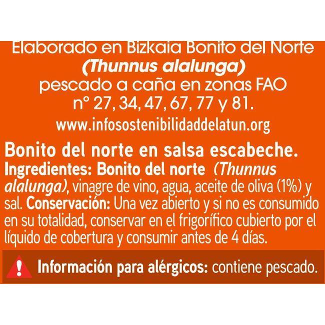 Eroski Bonito En Escabeche EROSKI Lata 266 G