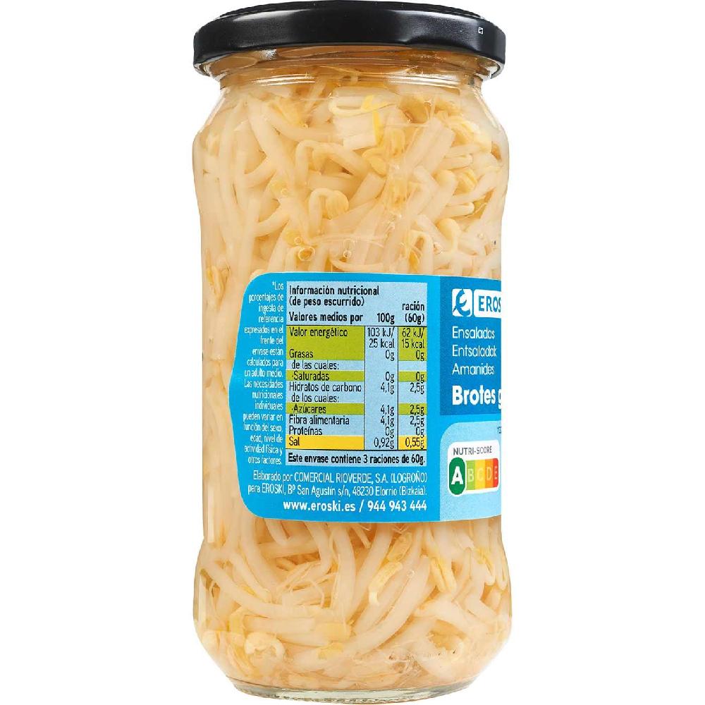 Eroski Brotes De Germinados EROSKI Frasco 180 G