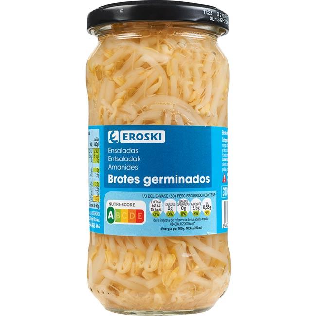 Eroski Brotes de germinados EROSKI frasco 180 g