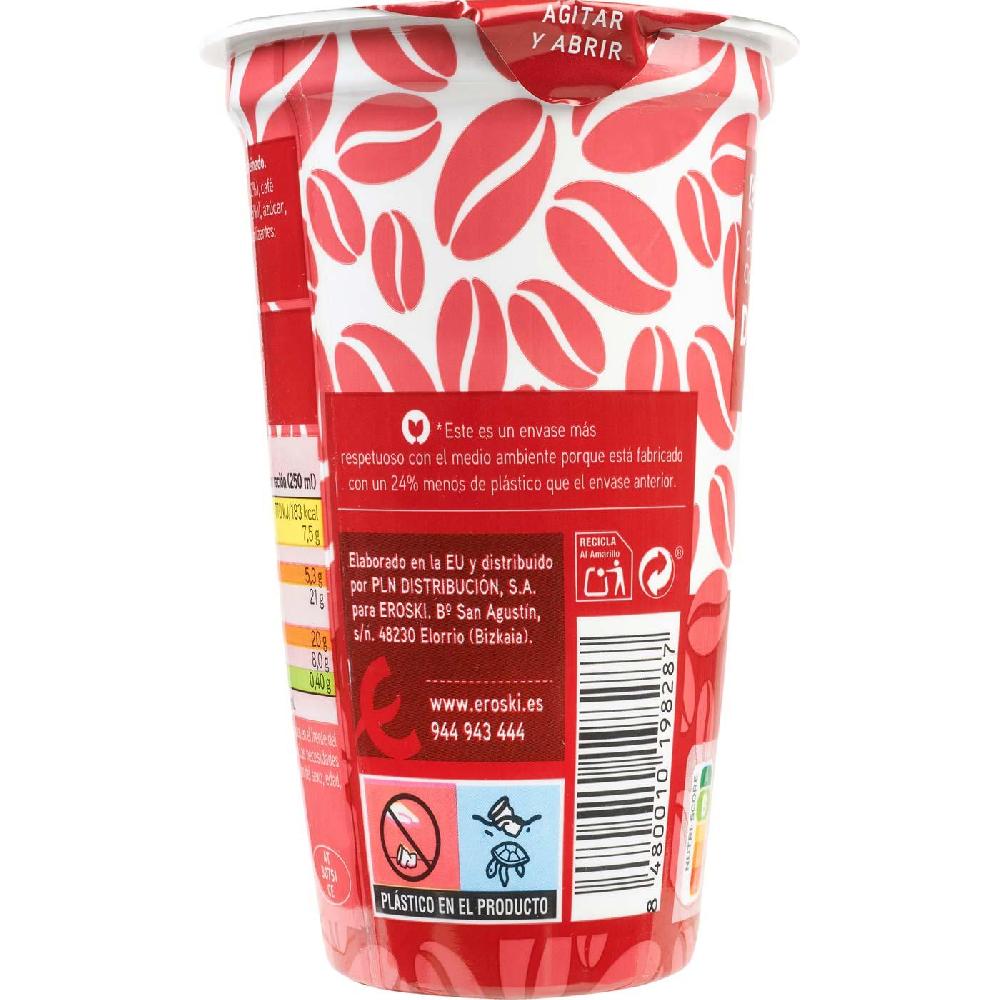 Eroski Café Descafeinado EROSKI Vaso 250 Ml