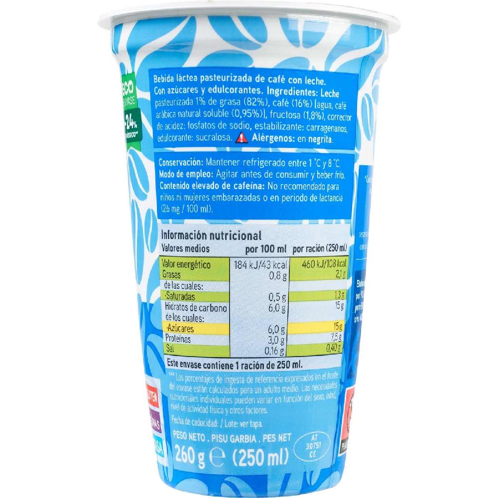 Eroski Café Light EROSKI Vaso 250 Ml