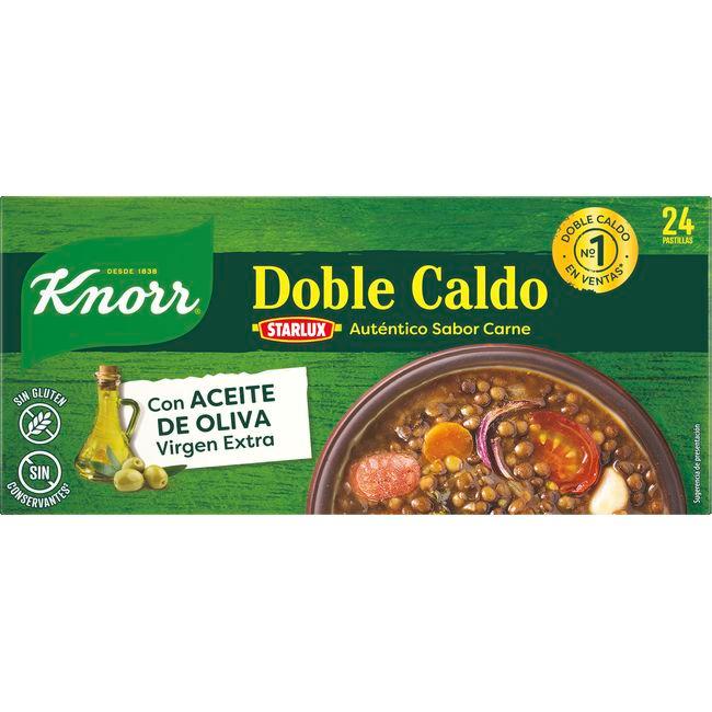 Eroski Caldo KNORR 24 pastillas caja 240 g