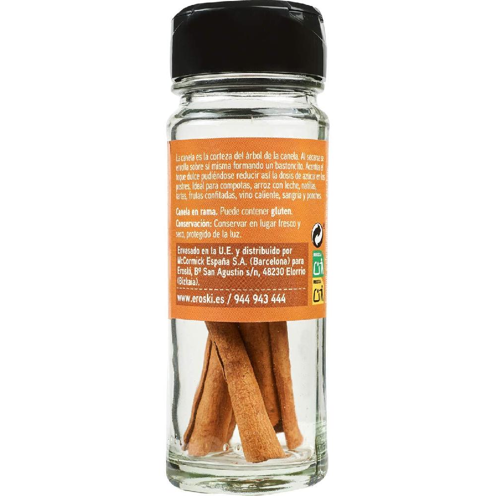 Eroski Canela En Rama EROSKI Frasco 10 G