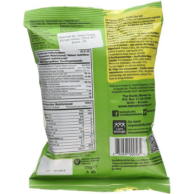 Eroski Chifles Salados SAMAI Bolsa 75 G