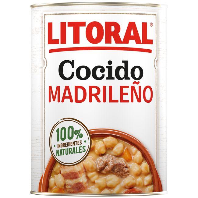 Eroski Cocido madrileño LITORAL lata 425 g