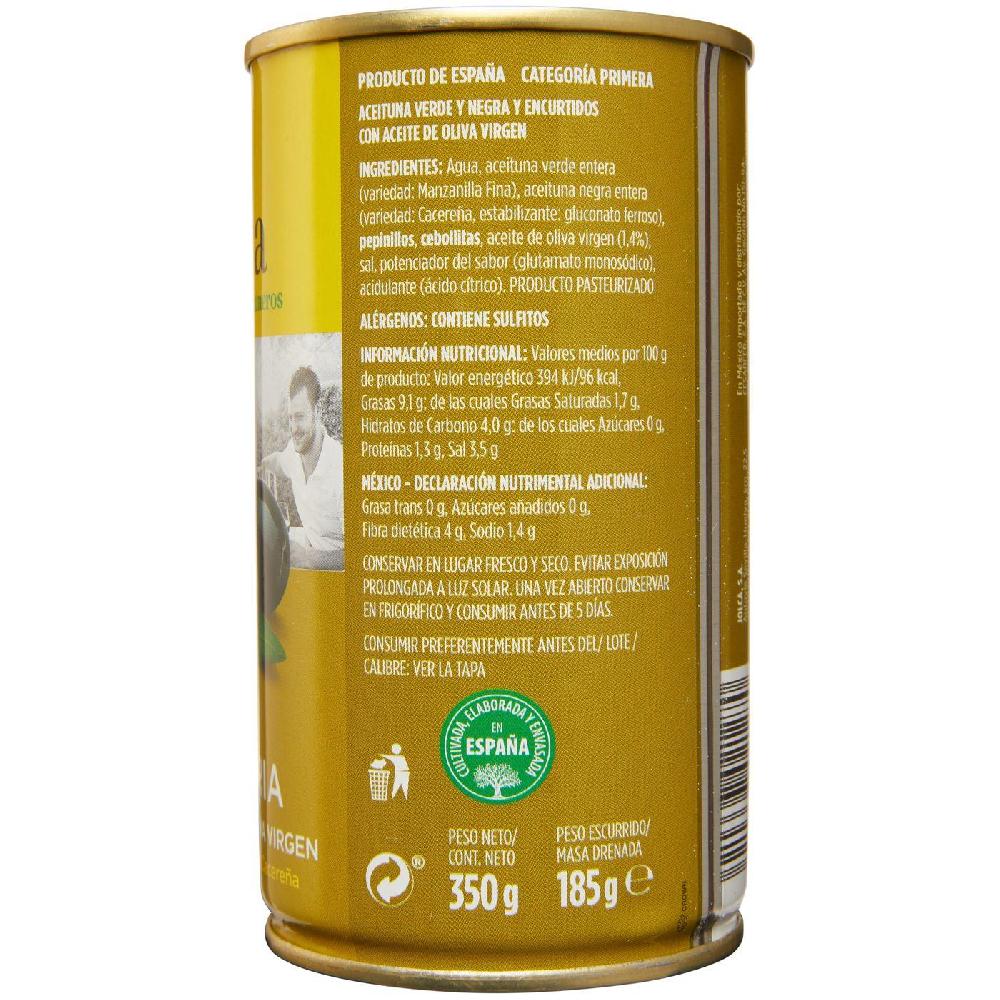 Eroski Cocktail Detapas Olivaria JOLCA Lata 185 G