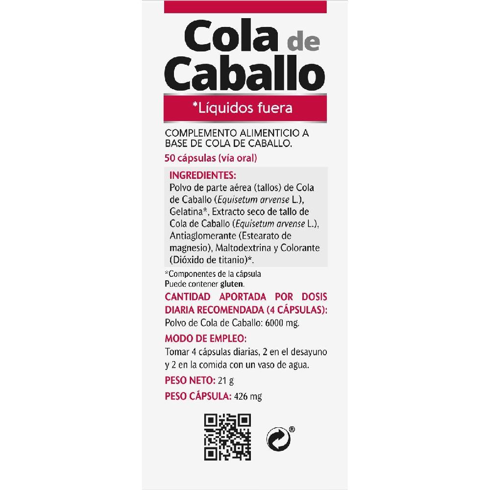 Eroski Cola De Caballo VIVE+ Caja 50 Cápsulas
