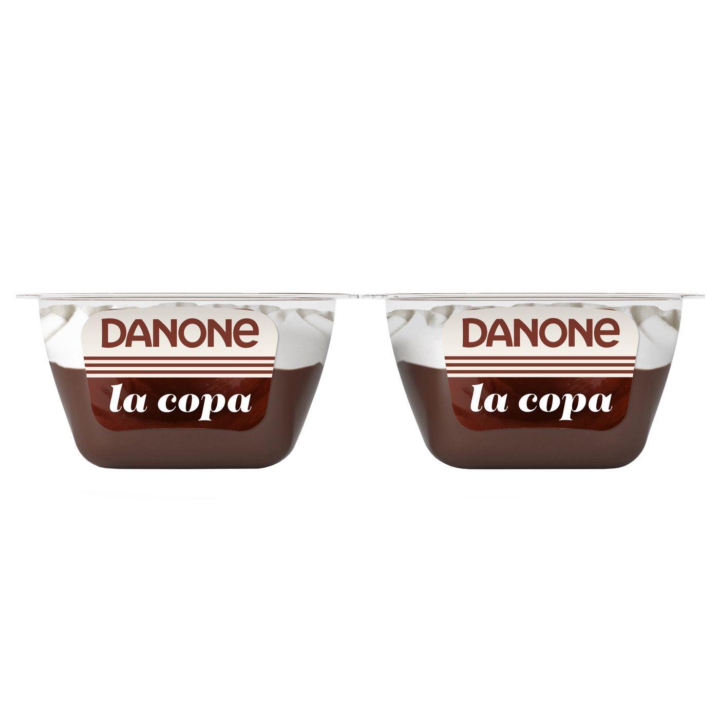 Eroski Copa De Chocolate-nata DANONE Pack 2x110 G