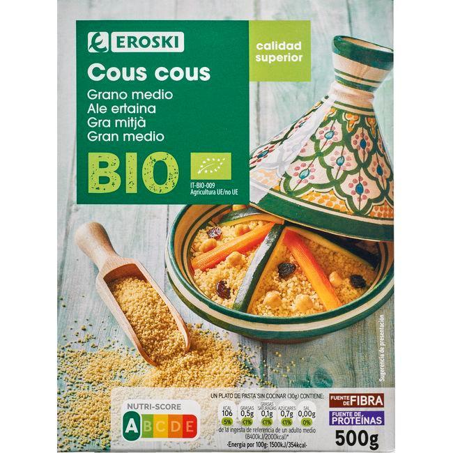 Eroski Cous cous bio EROSKI BIO/ECO caja 500 g