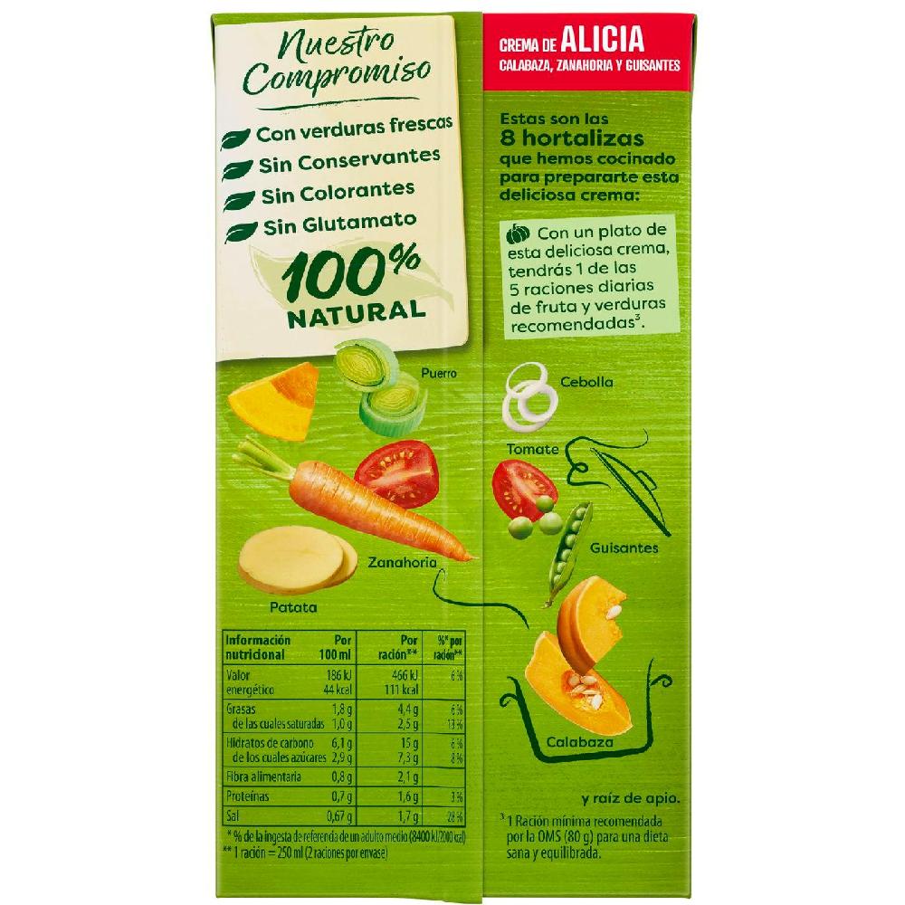 Eroski Crema Alicia KNORR Brik 500 Ml