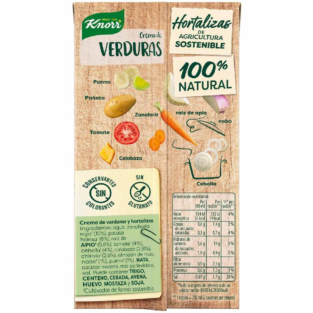 Eroski Crema De Verduras KNORR Brik 500 Ml