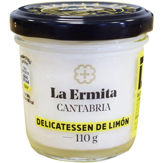 Eroski Crema sabor limón LA ERMITA tarrina 110 g