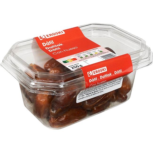 Eroski Dátil Con Hueso EROSKI Bandeja 250 G