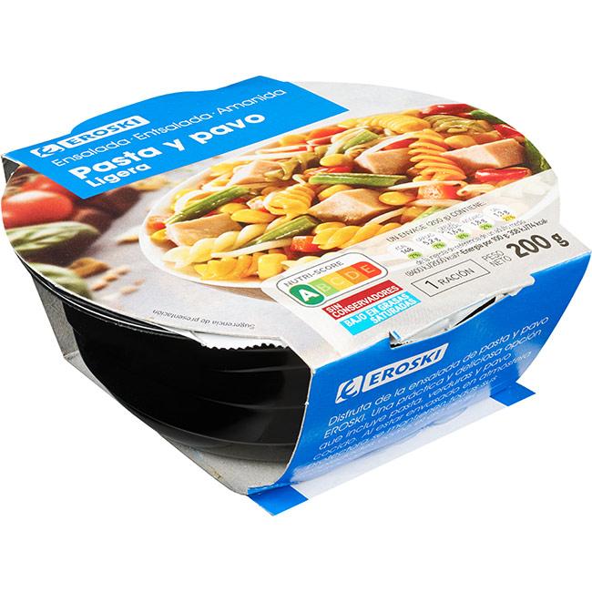Eroski Ensalada De Pasta-pavo EROSKI Bowl 200 G