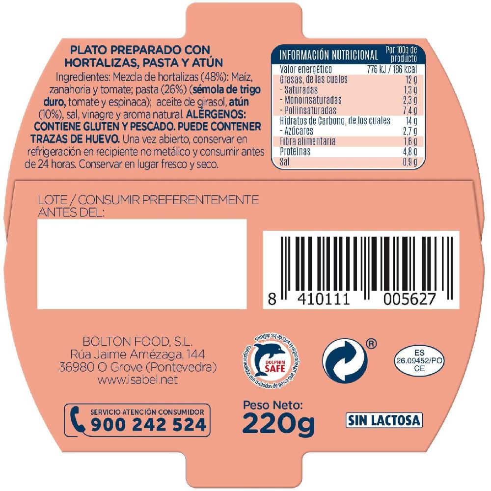 Eroski Ensalada Italiana ISABEL Bol 220 G