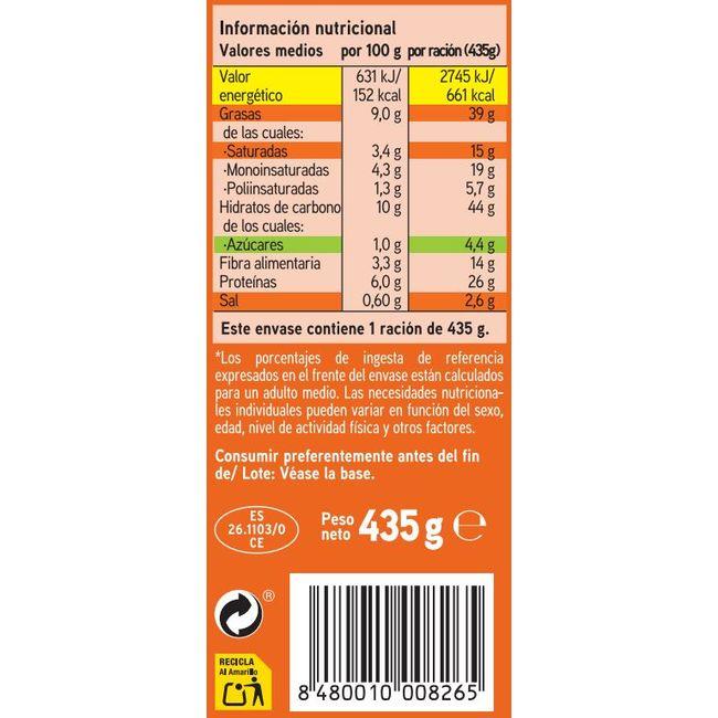 Eroski Fabada Asturiana EROSKI Lata 435 G