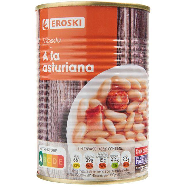 Eroski Fabada Asturiana EROSKI Lata 435 G
