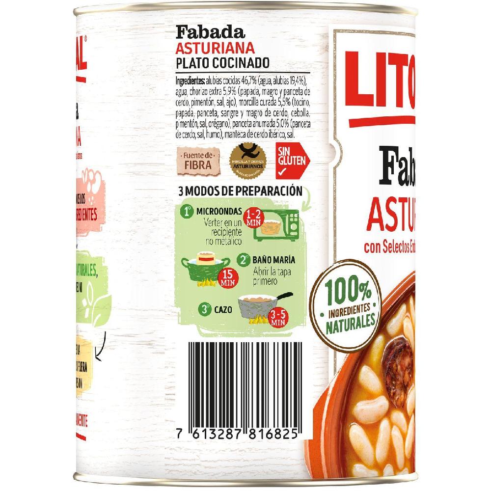 Eroski Fabada Asturiana LITORAL Lata 420 G