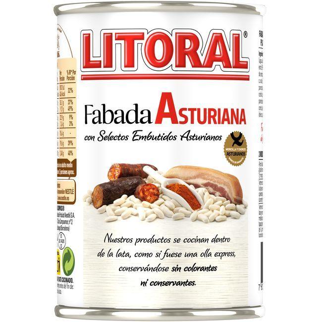 Eroski Fabada Asturiana LITORAL Lata 420 G