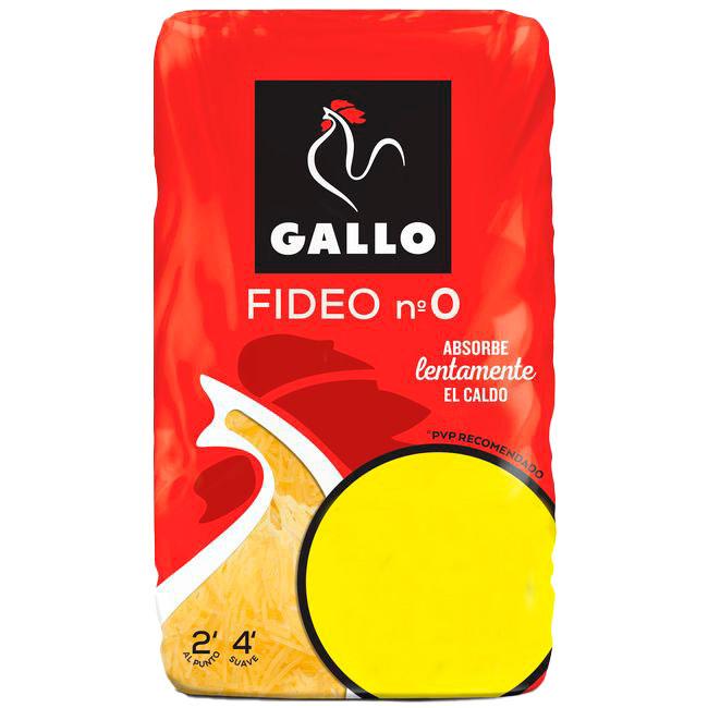 Eroski Fideo Nº0 GALLO paquete 400 g