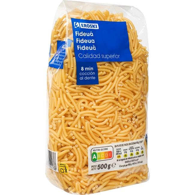 Eroski Fideua EROSKI Paquete 500 G